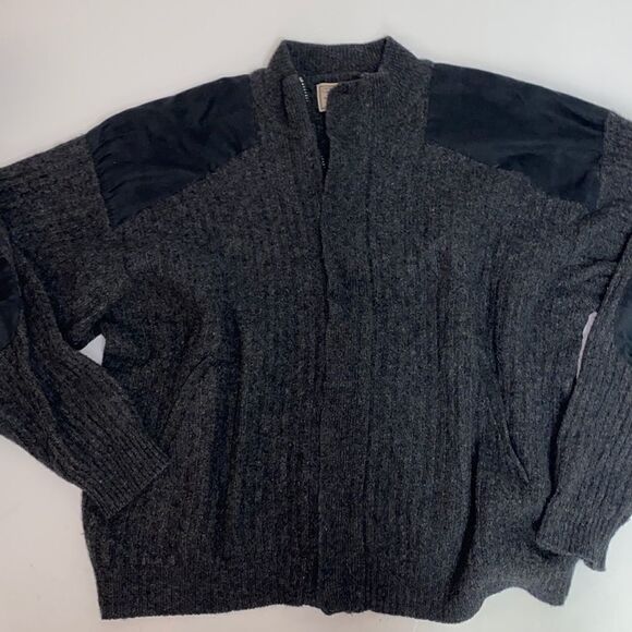 Cabela’s Vintage Wool Zip Up Cardigan Sweater Size XL - Picture 1 of 8